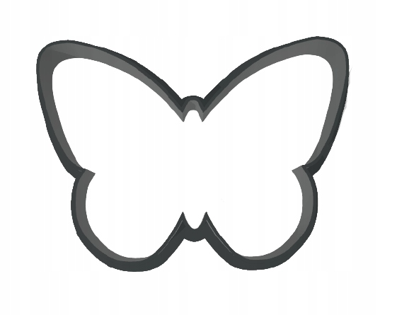 

Foremka do ciasteczek Motyl Motylek Duży 8cm