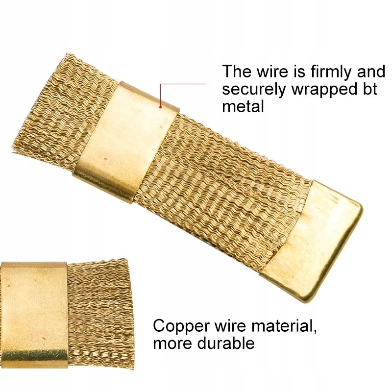 

Szczoteczka czyścik do czyszczenia frezów miedź