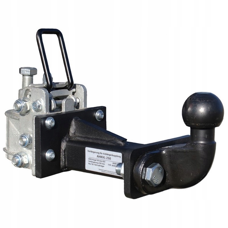 Univerzální prodlužovací hák pro zavazadla jízdních kol 250 mm, funkce vyklápění