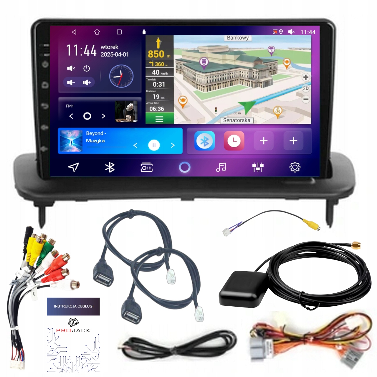 Autorádio Android Volvo S40 C30 C70 V50 2004-2012 Wifi Usb 4/64GB