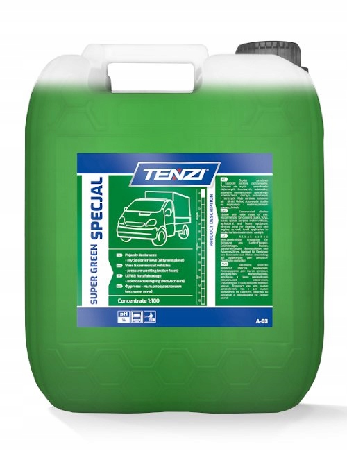 

Tenzi Green Specjal 10L. A-03/010 Silna Akty