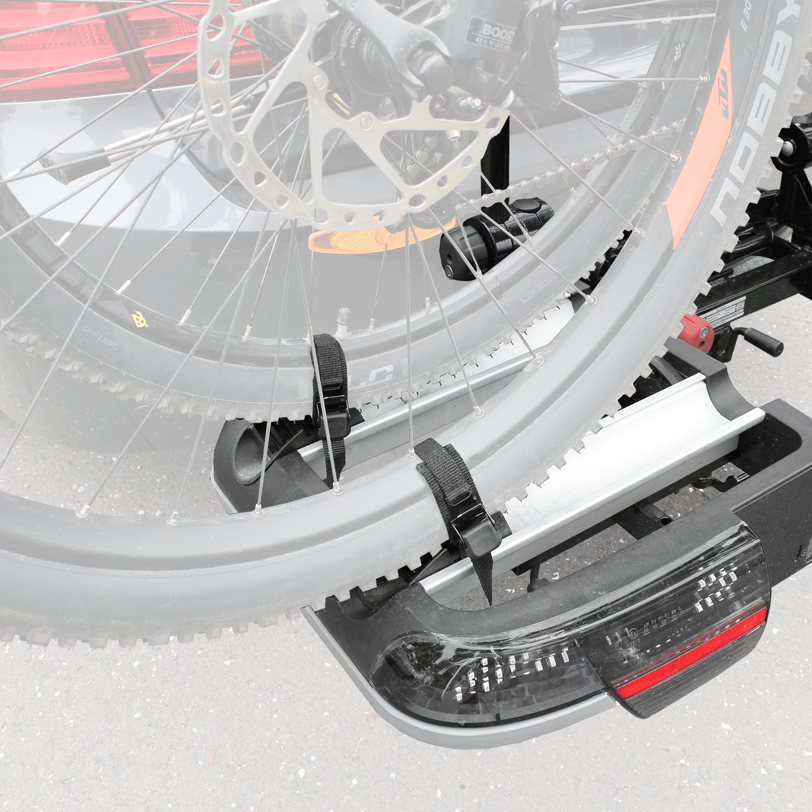 Bagaznik rowerowy MFT BackPower 4 rowery Bicycle frame diameter 2580 mm