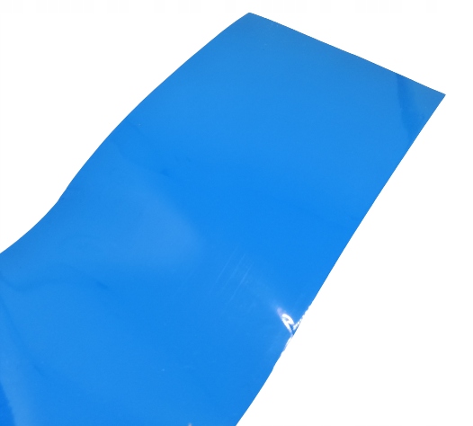 

Folia termokurczliwa rękaw 85mm niebieska 1m