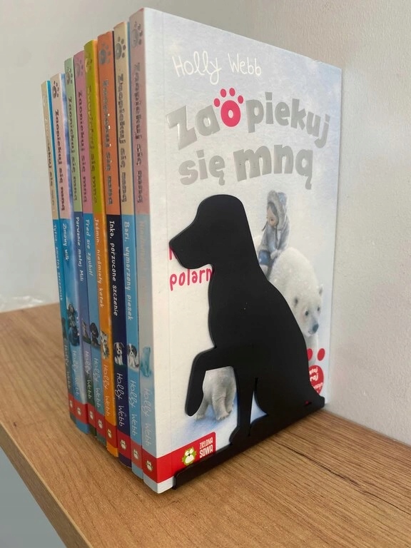 Podpórka do książek czarna PIES + GRATIS Kod producenta PIES