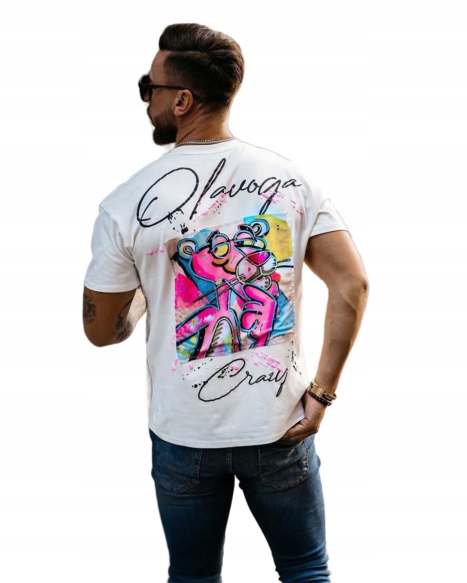 T-shirt męski Olavoga Hunter 2025 ecru S