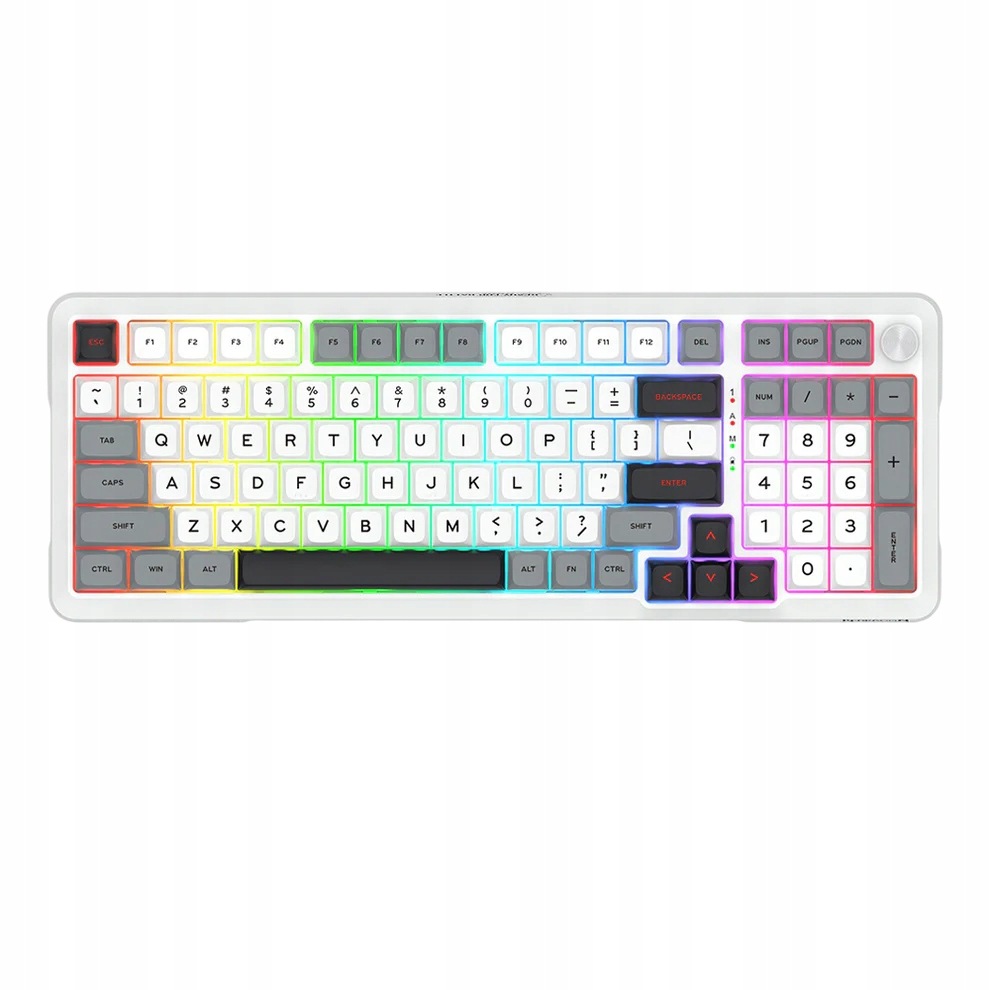 Mechanická klávesnica Redragon Bragi K688WGL-RGB-PRO