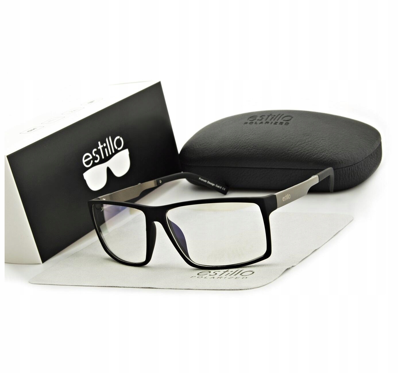 

Męskie Okulary Zerówki Filtr Blue Light Komputera