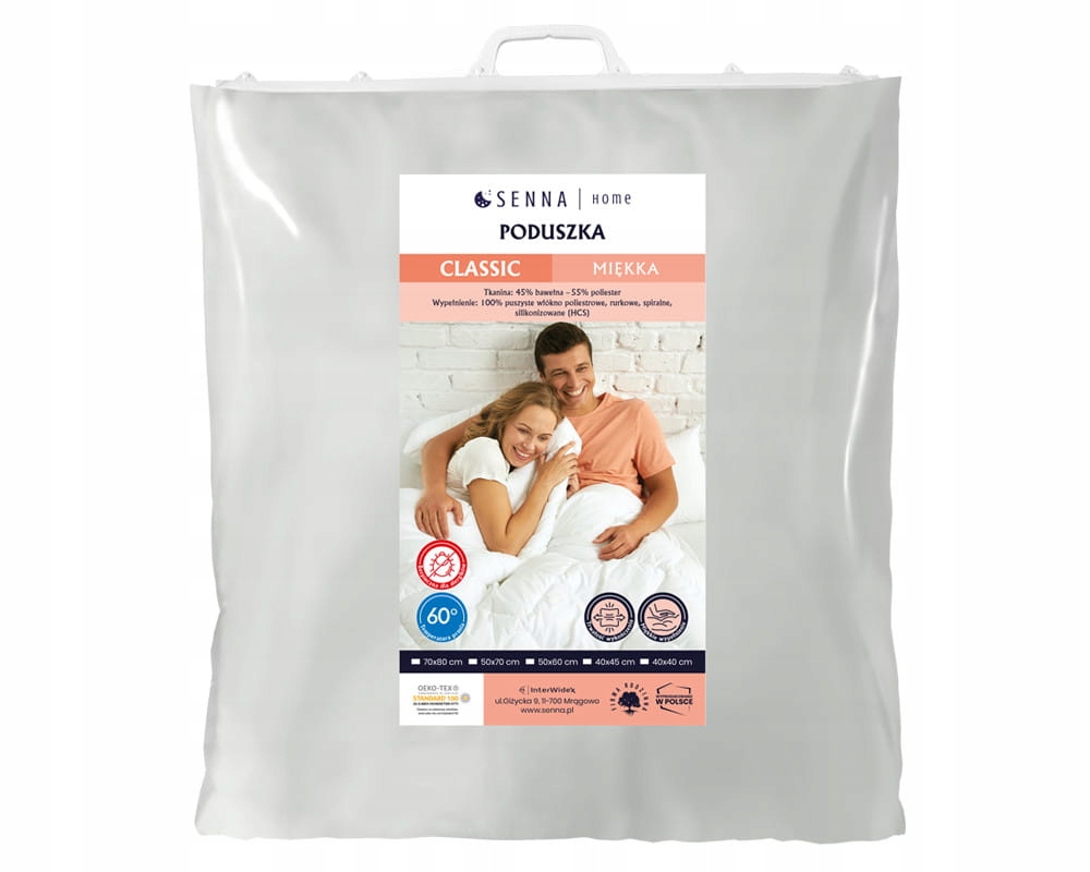 

Inter Widex Poduszka Classic Miękka 70x80 1100g