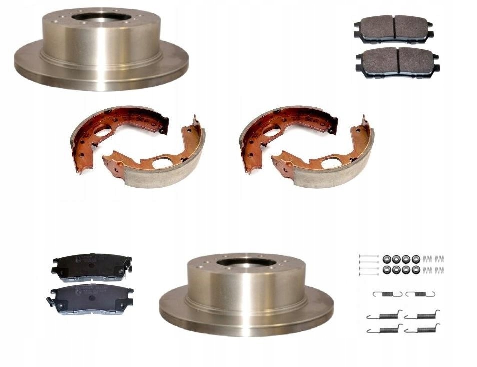 Kotouče Čelisti Mitsubishi Pajero Sport II 315MM 1991-1999 Zadní Sada