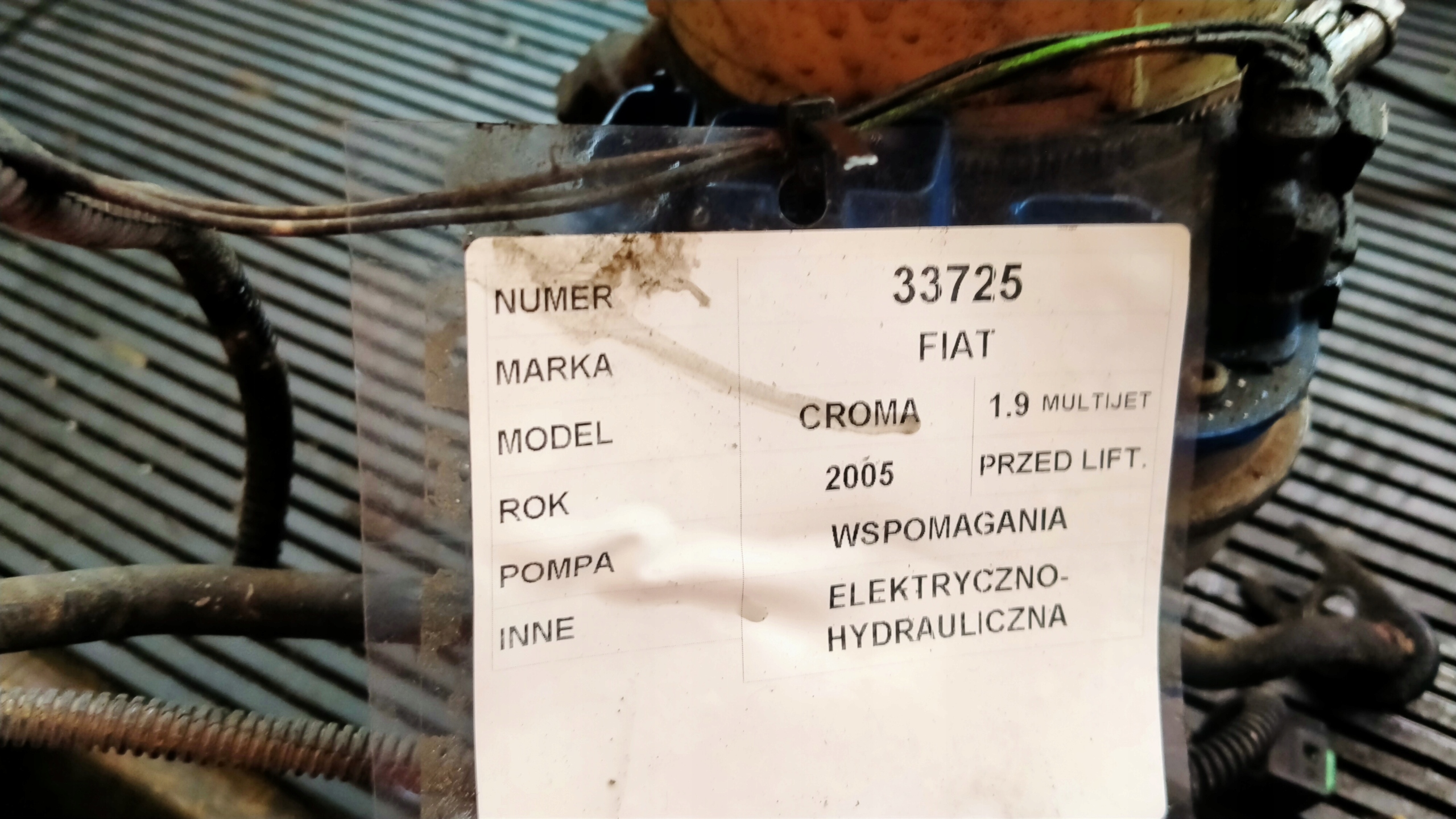 Fiat Croma servo pump 1,9MJ