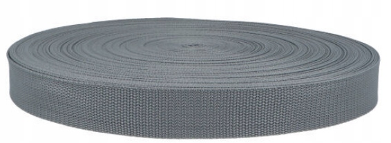 Taśma Nośna 30mm Parciana Kaletnicza Pas 3cm Szara
