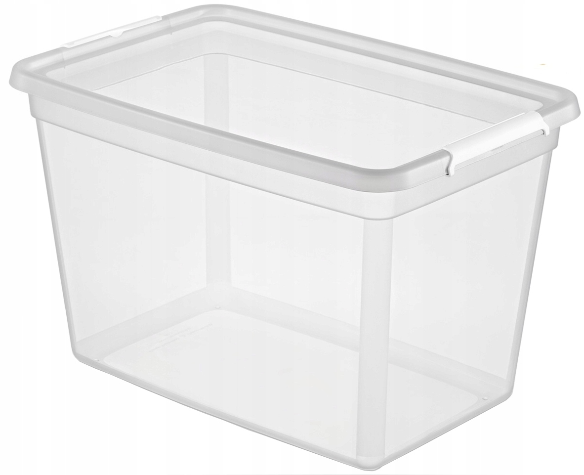 POJEMNIK NA ZABAWKI PUDEŁKO Z POKRYWĄ 60L base