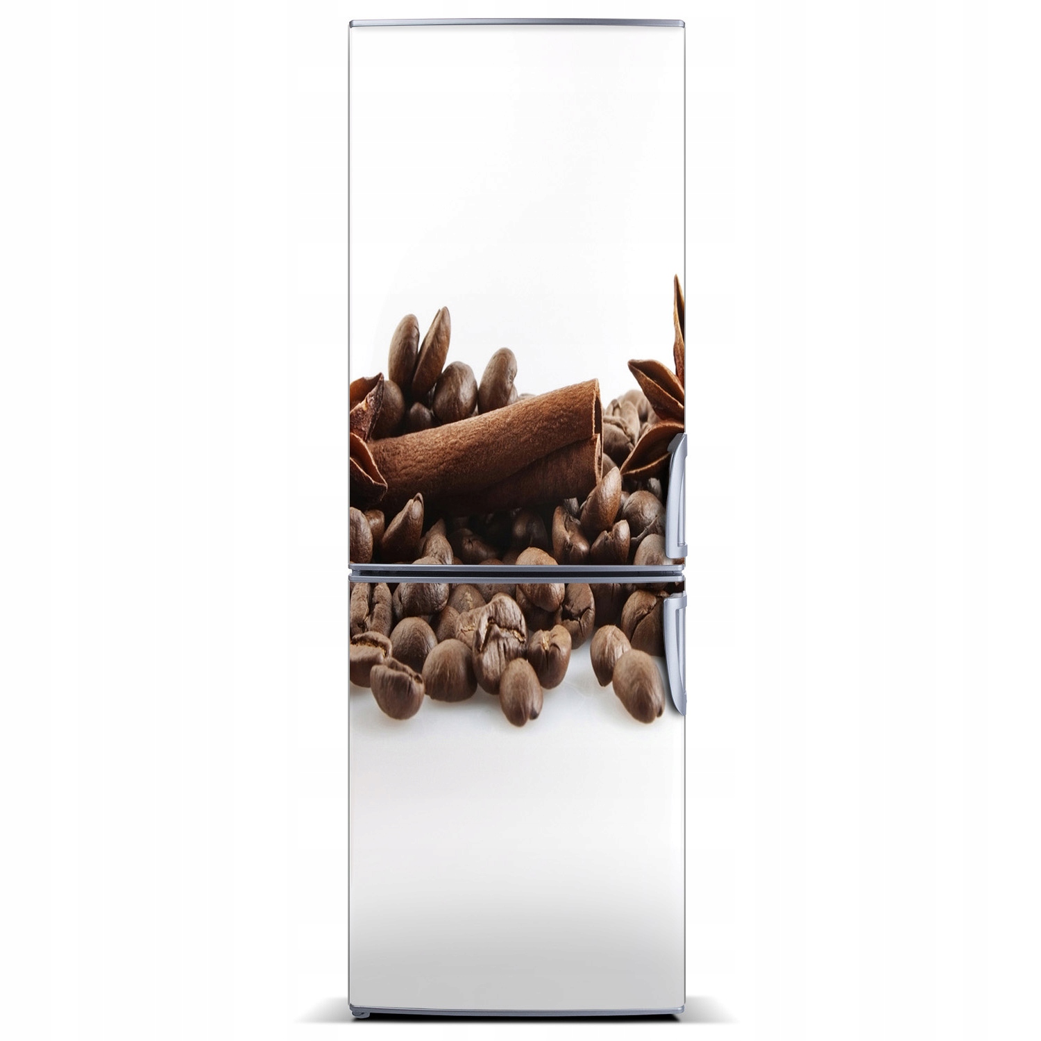

Naklejka na lodówkę magnetyczna Ziarna kawy 60x180