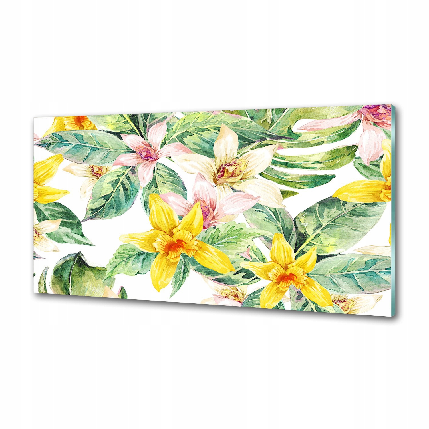 Panel medzi nábytkom v kuchyni Orchidea 120x60 Lepidlo