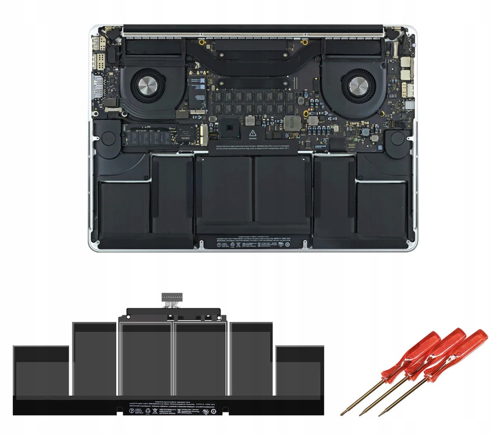 Baterie pro Apple Macbook Pro 15" A1398 2013 MGXC2LL/A A1494 8440 mAh Ti