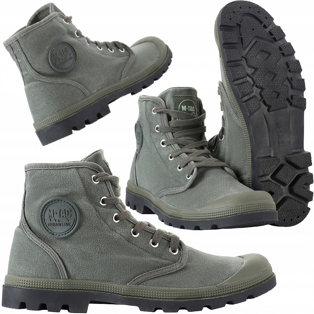 Boty Trekkingové vojenské turistické prodyšné tenisky Olive M-tac vel. 40
