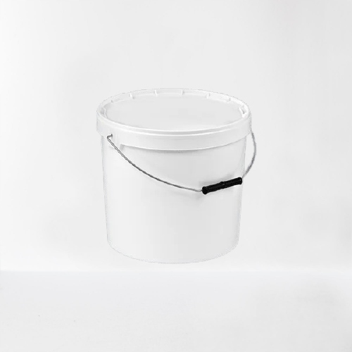 WIADRO SPOŻYWCZE PLASTIKOWE BIAŁE 12L