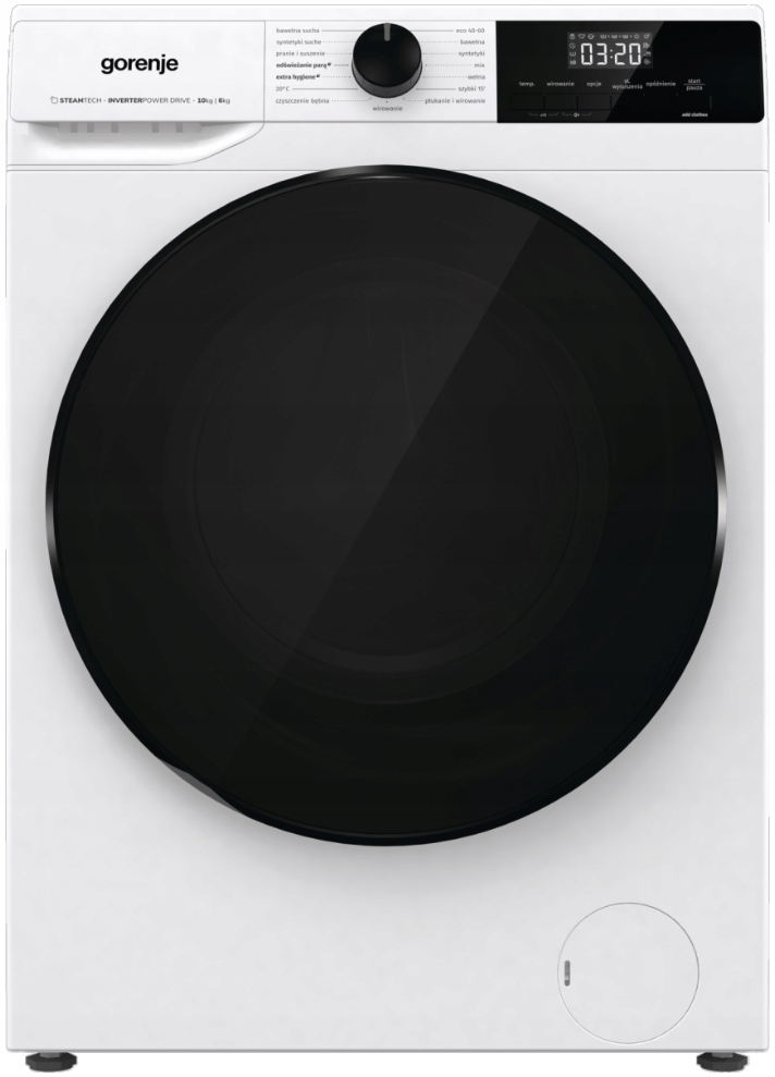 Pralko-suszarka Gorenje WD2A164ADS/PL 10/6 kg 1400 obr A Para