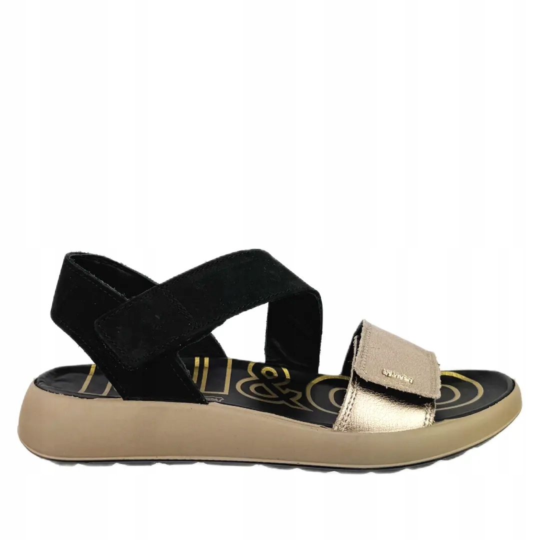 Dámské sandály Igi&Co 7678500 fiore negro Velikost 38, Černé