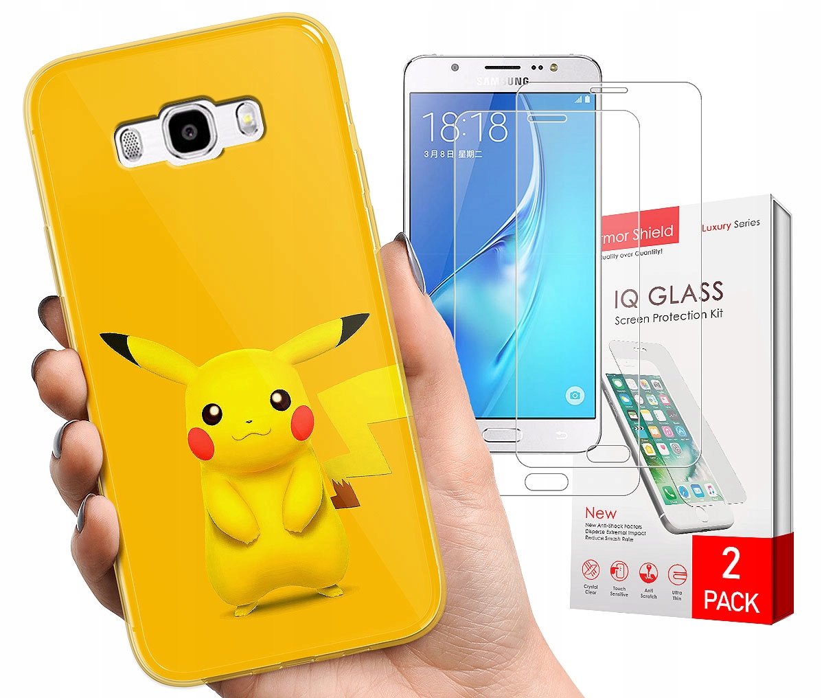 ETUI DO SAMSUNG J5 2016 J510 WZORY + SZKŁO