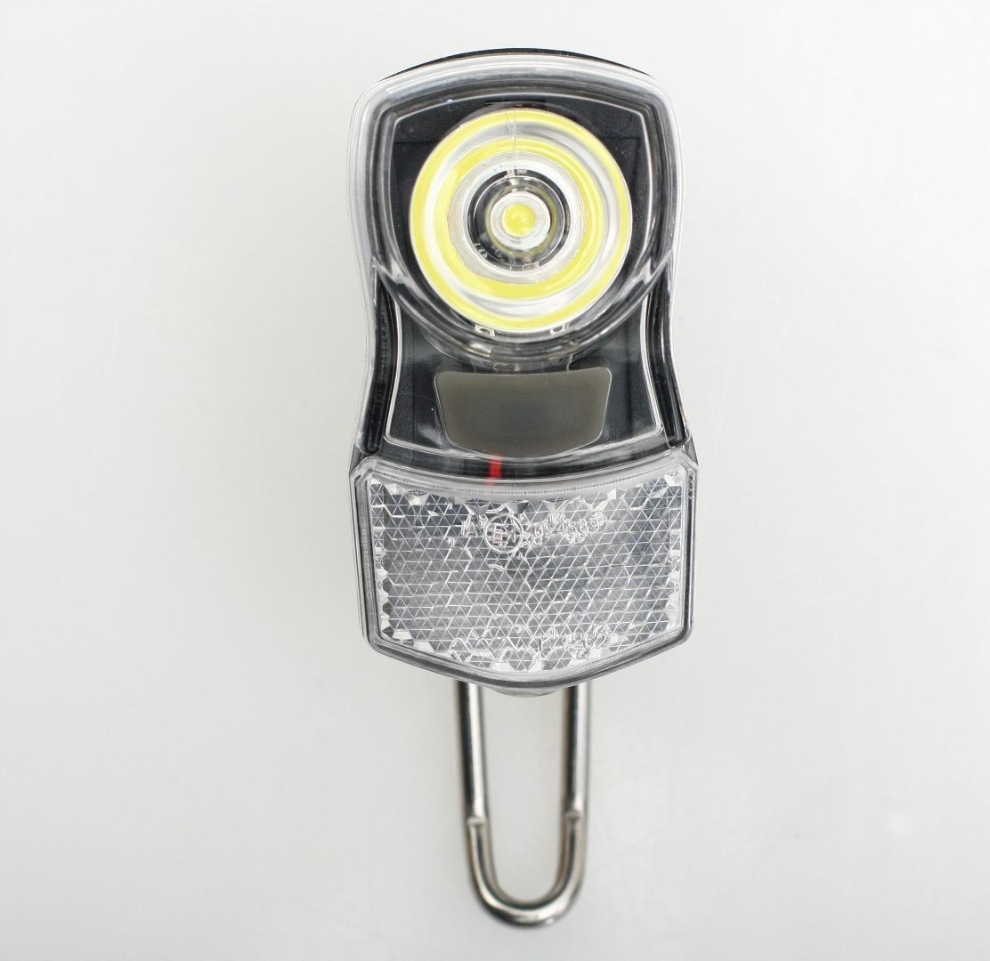 LAMPKA ROWEROWA PRZEDNIA XC-210 przód do widelca diodowa LED 1W CZARNA Kod producenta XC-210