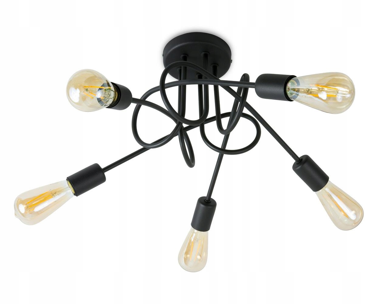 Závěsná Lampa stropní lustr Pavouk loft E27 Led