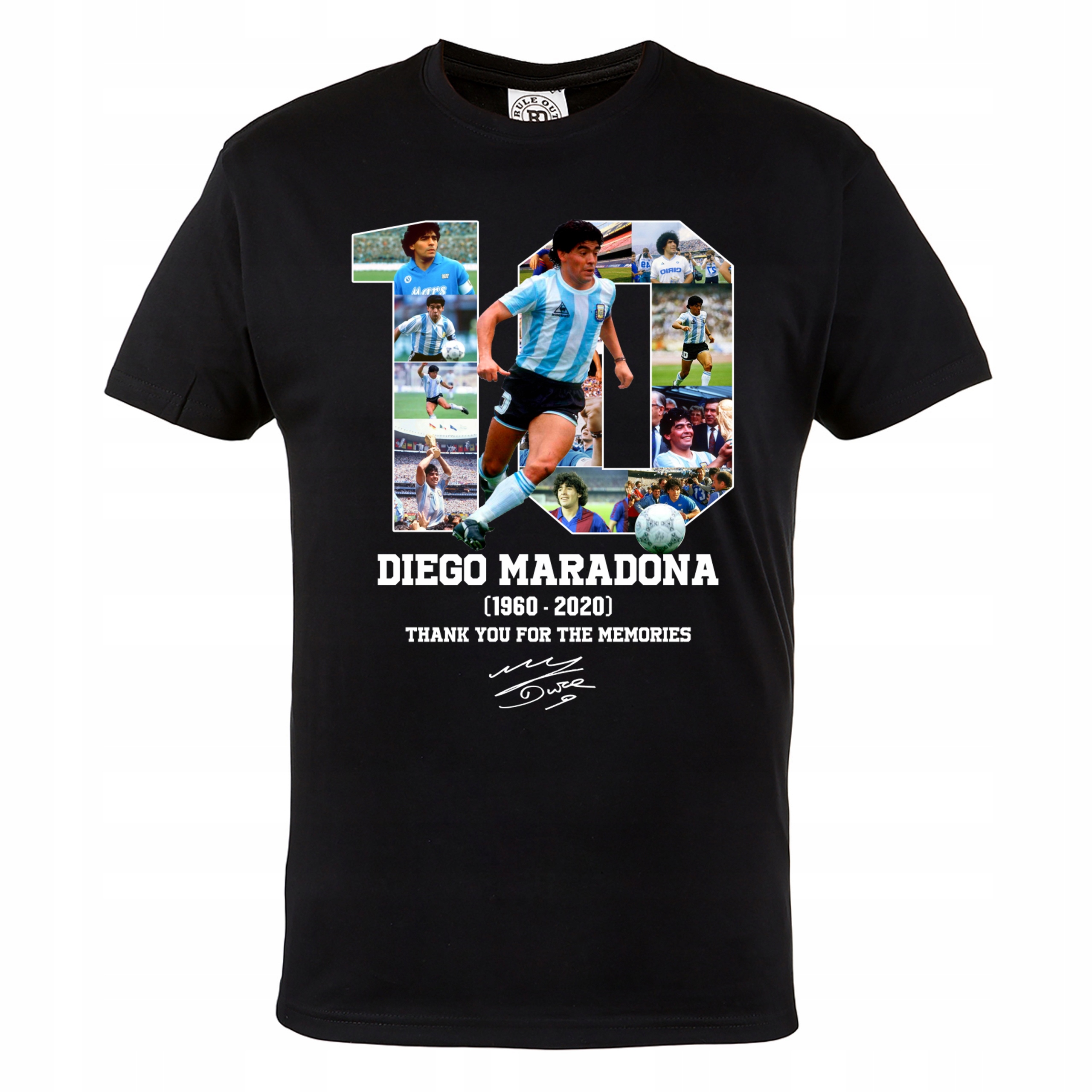 

Męska Koszulka Z Nadrukiem Boski Diego Maradona
