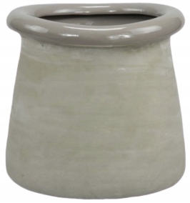 DONICZKA OSŁONKA CERAMICZNA WAZON NA TRAWĘ KWIATY