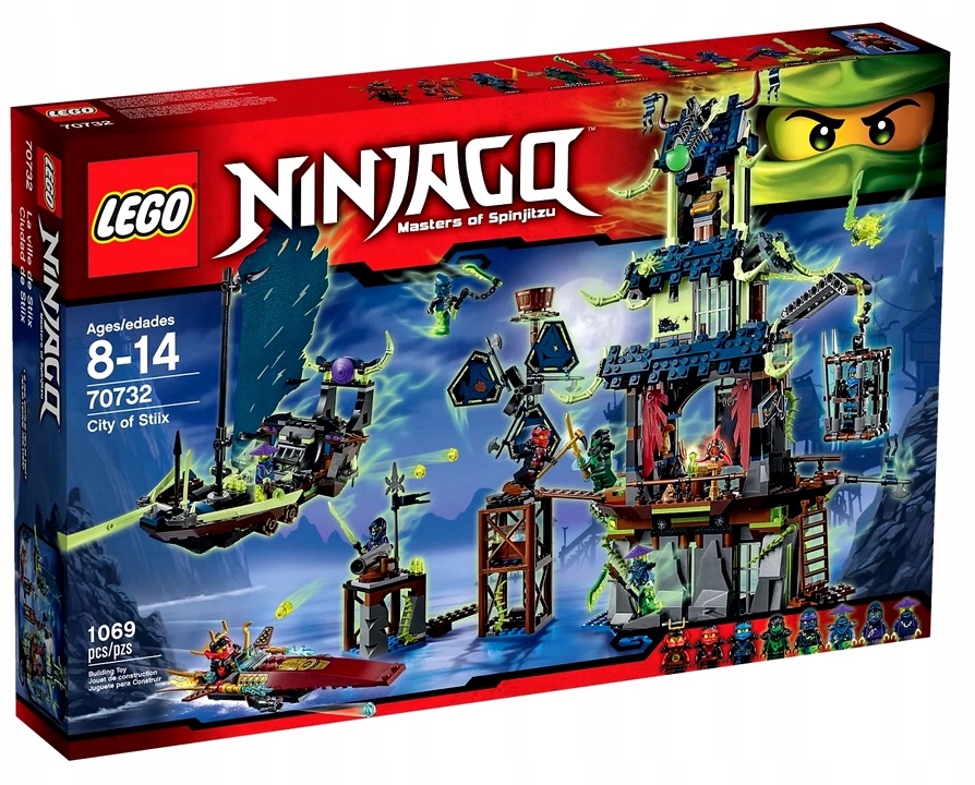 Klocki Lego Ninjago Zestaw Miasto Stiix 70732