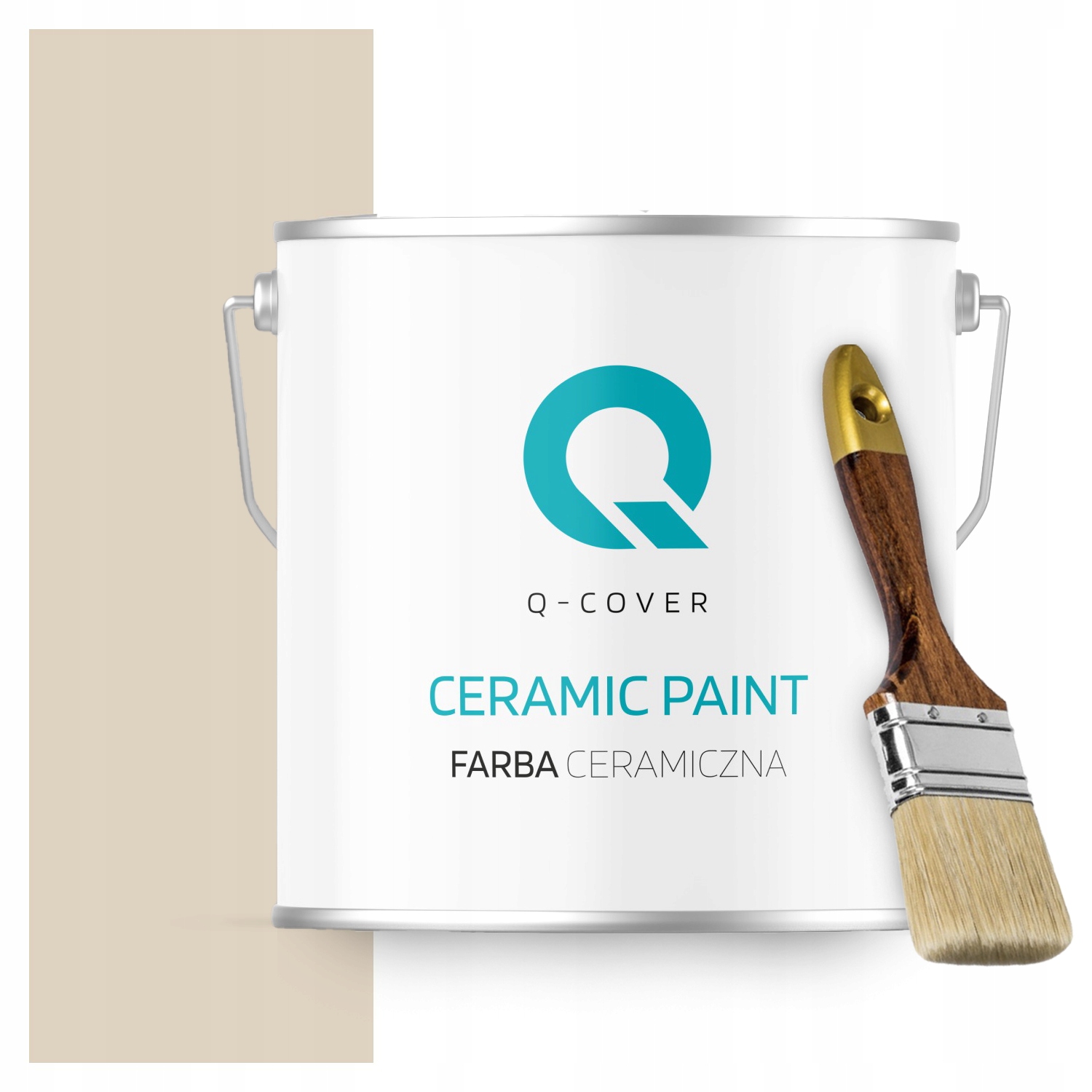 Keramická Farba Na Stenu Farba Béžová Svetlá H4164 5L Mat Výrobca Štetec