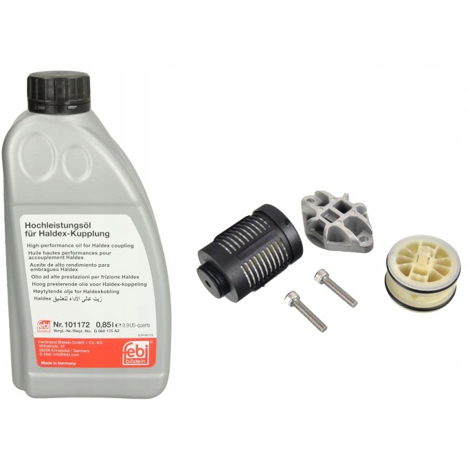 Volvo S40 60 80 V50 70 XC70 90 Haldex Service kit with Filter & Febi Oil  Gen 3