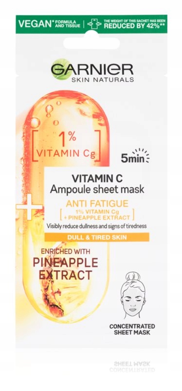 

Garnier Skin Naturals Vitamin C Ampułka w Masce
