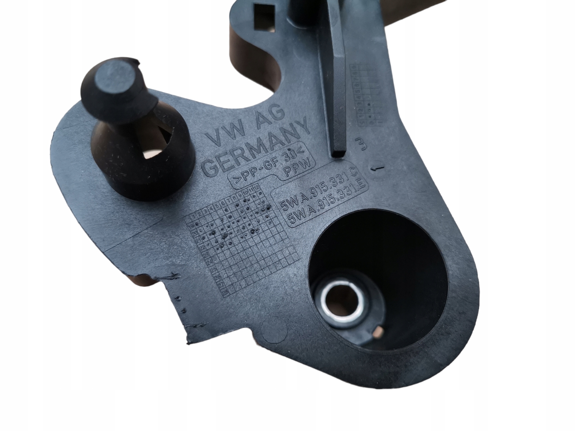 GD GOLF VIII PODSTAWA AKUMULATORA 5WA915331C 5WA915331E Producent części Volkswagen OE