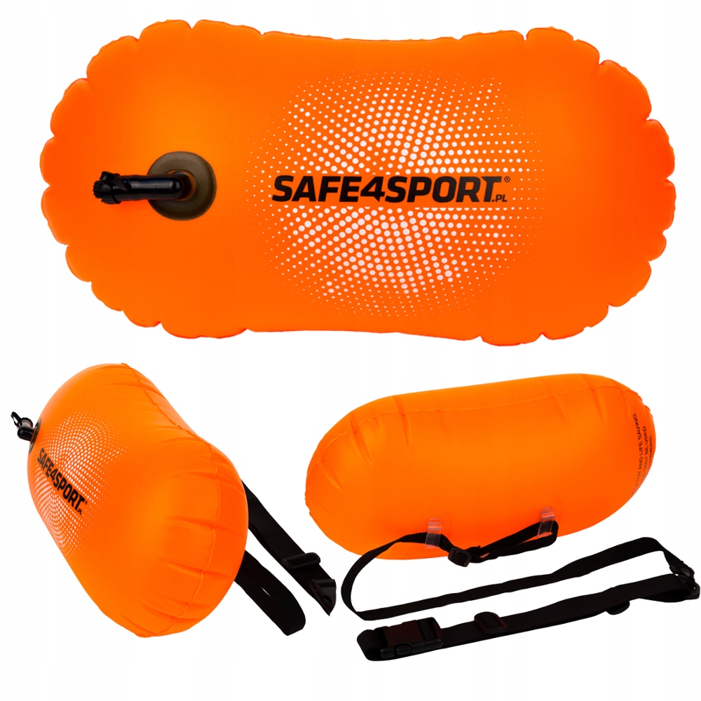 Bojka Do Pływania Dmuchana Boja Asekuracyjna Lekka
