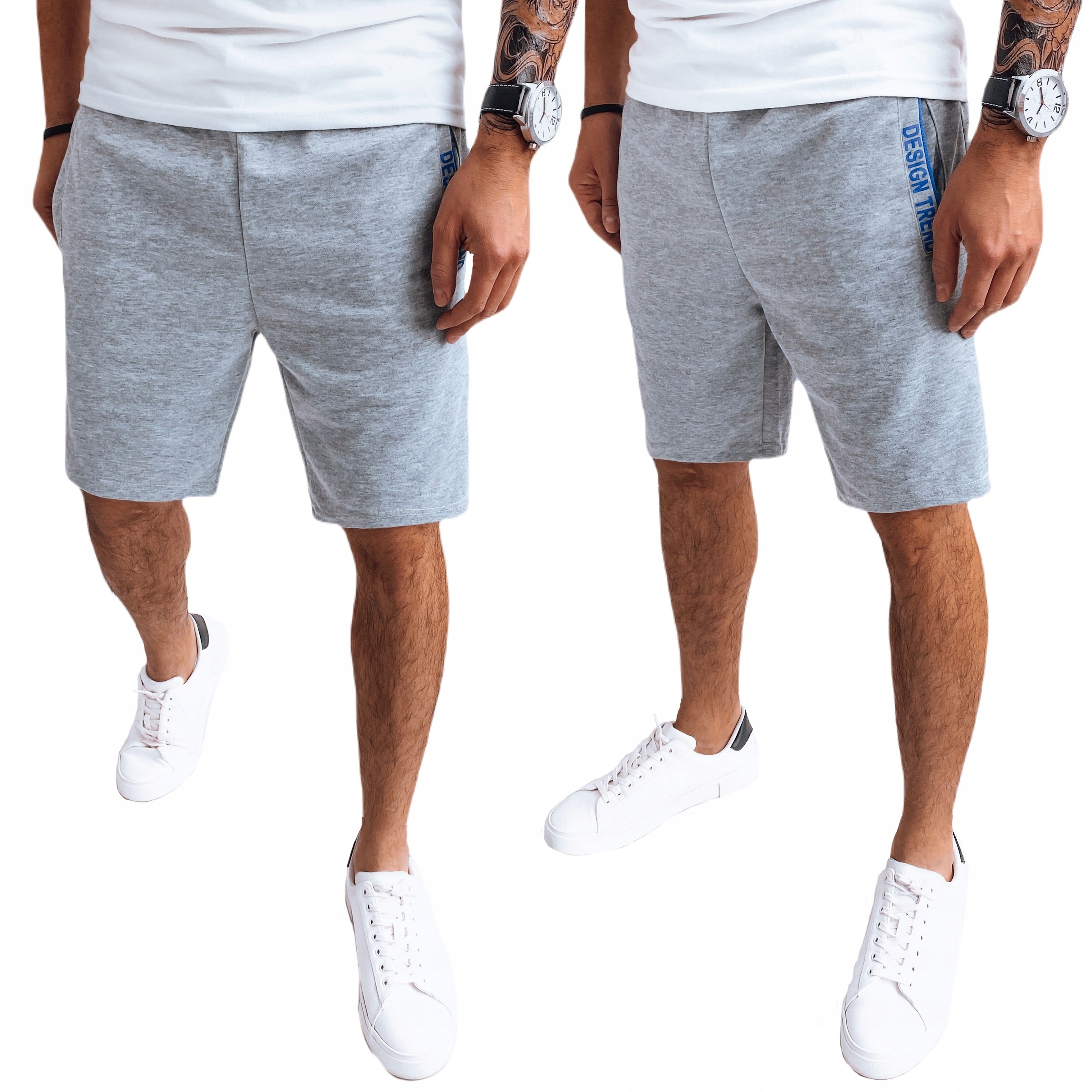 MĘSKIE KRÓTKIE SPODENKI DRESOWE SZORTY roz. M