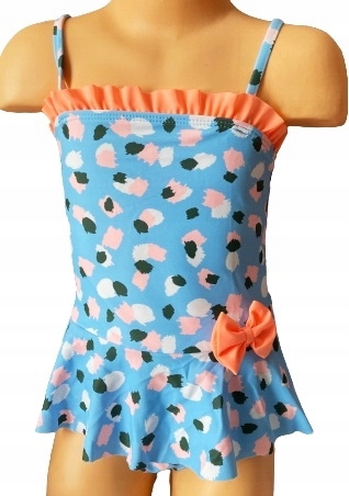 STRÓJ KĄPIELOWY 1-częściowy KOSTIUM 128/134 Wiek dziecka 7 lat +