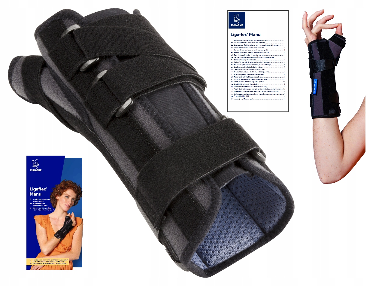 

Ligaflex Manu stabilizator nadgarstka lewa Roz. 3