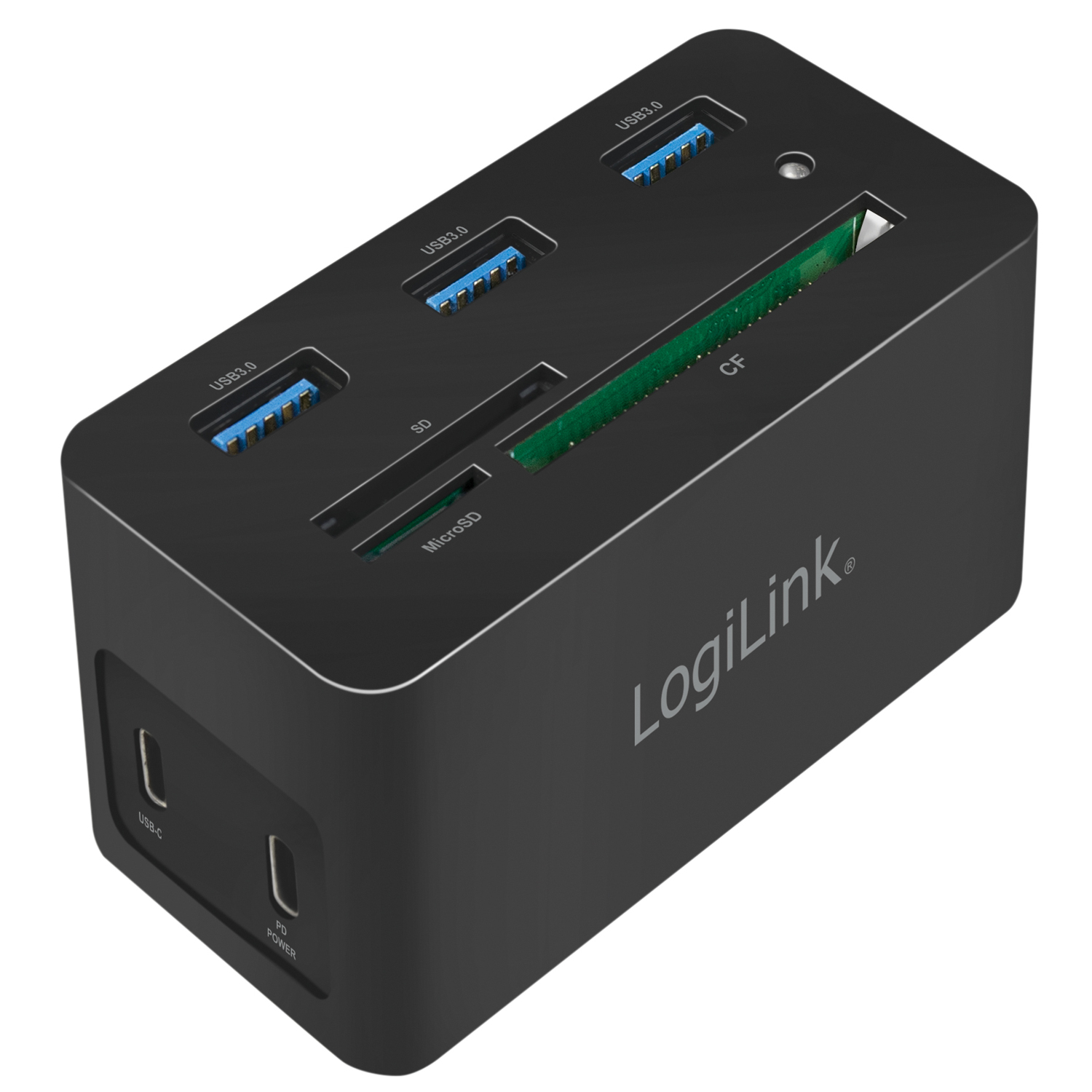 Logilink Dockingstation Usb 3.2 (G1) HDMI,10-Port,PD4,schw.