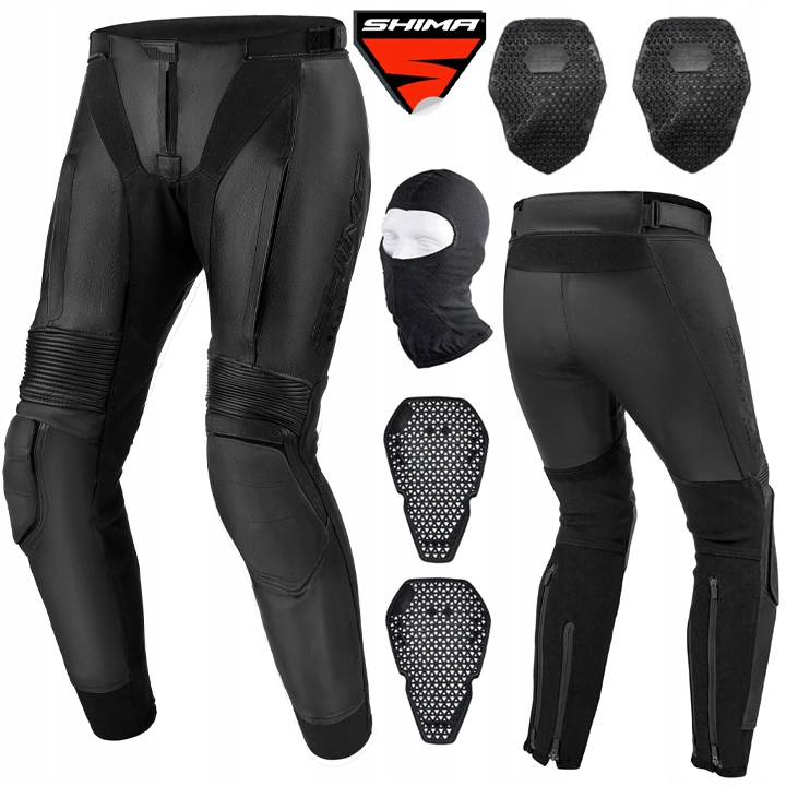 Motocyklové Nohavice Shima Bandit 2.0 Pánske Kožené Mestské Darčeky