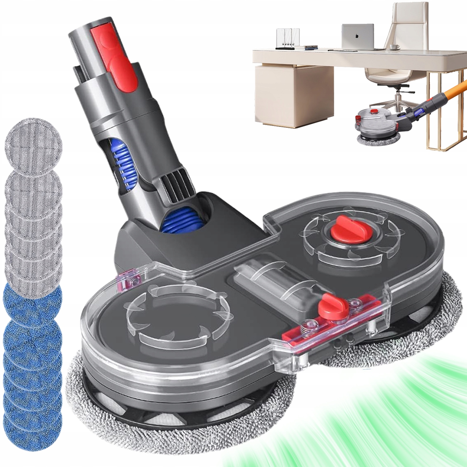 Mopovací Kartáč Pro Vysavač Dyson V7 V8 V10 V11 V15 Sada