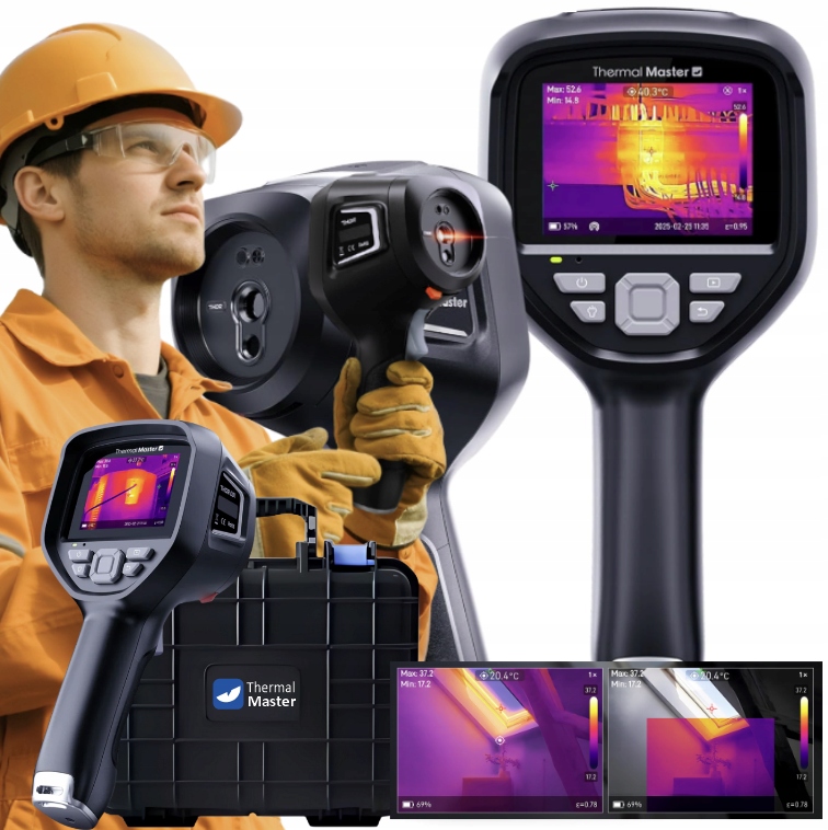 Profesionální Průmyslová Termovizní Kamera Thermal Master Thor 2 640×480