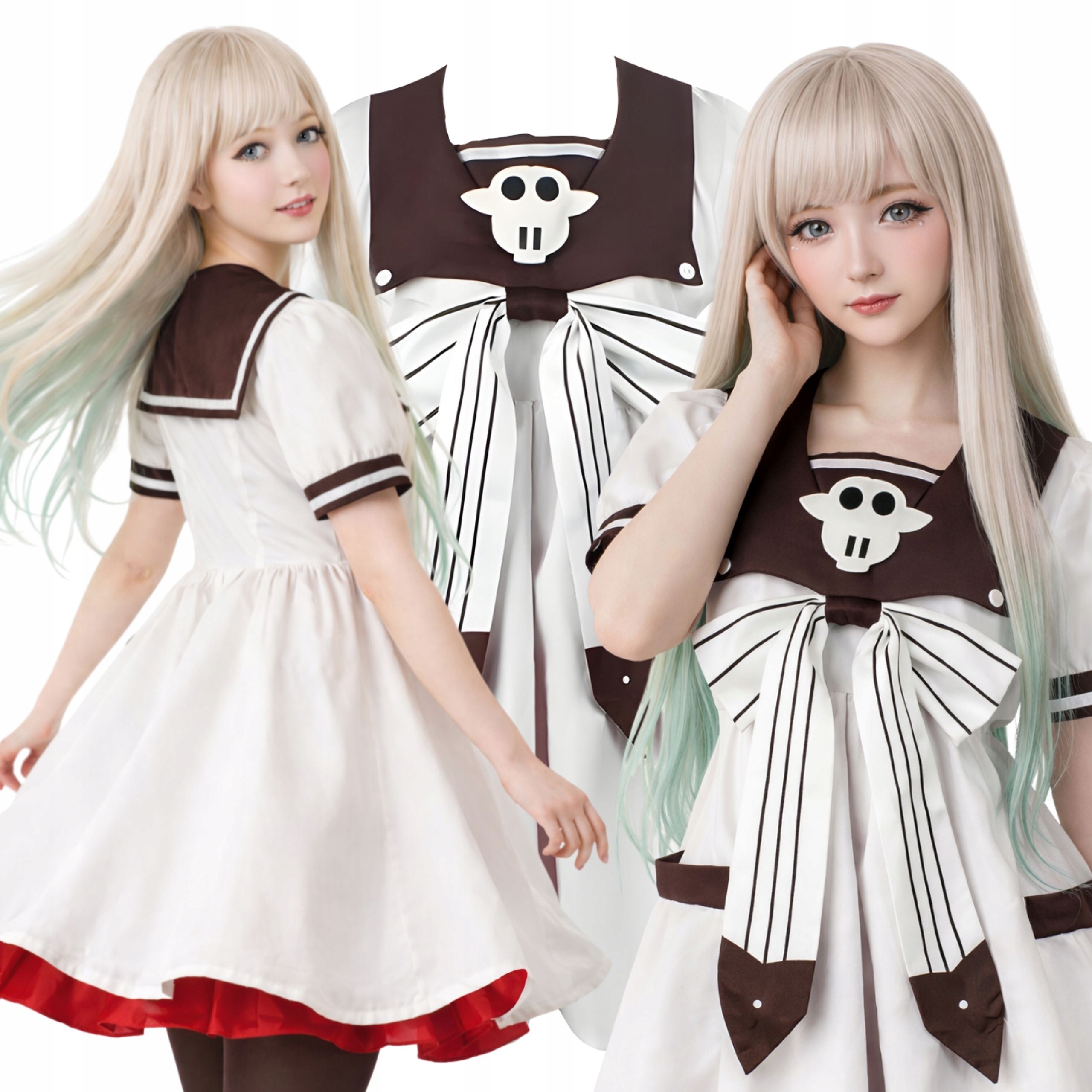 Kostým Yashiro Nene Kostým Anime Šaty Cosplay Paruka 158 164 M