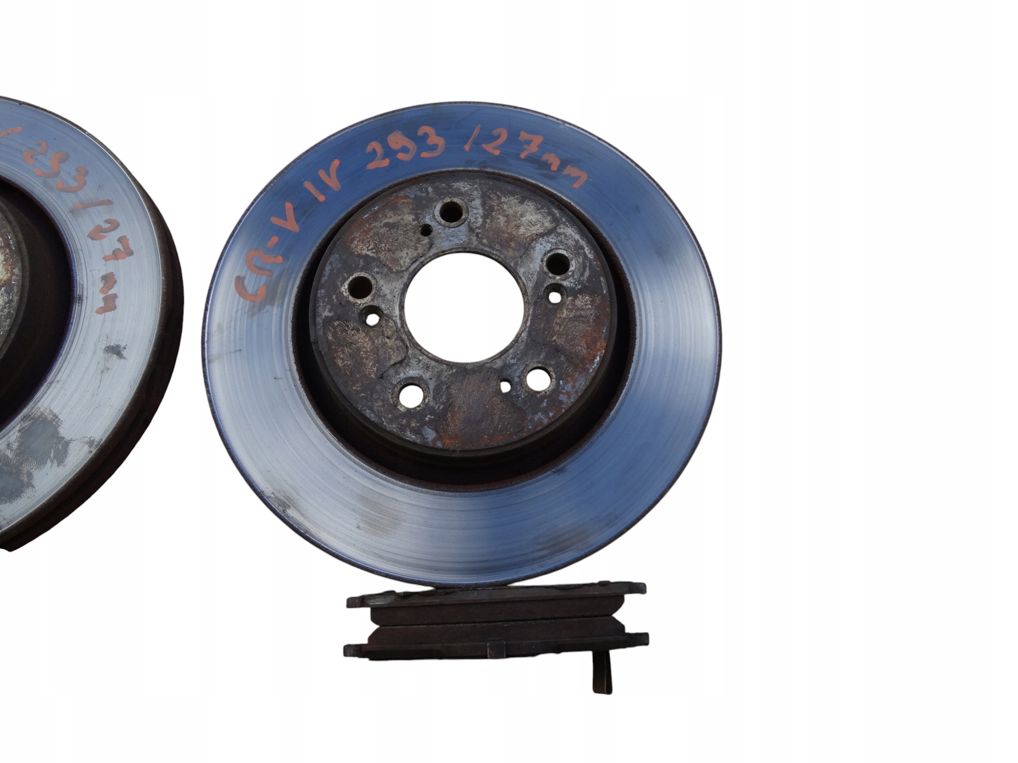 running board discs brake 293mm + plates front HONDA CR-V IV (RM_) 2012-2017