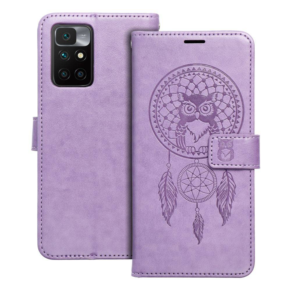 Etui Mezzo Book Do Xiaomi Redmi 10 10 2022 Łapacz Snów Fioletowy