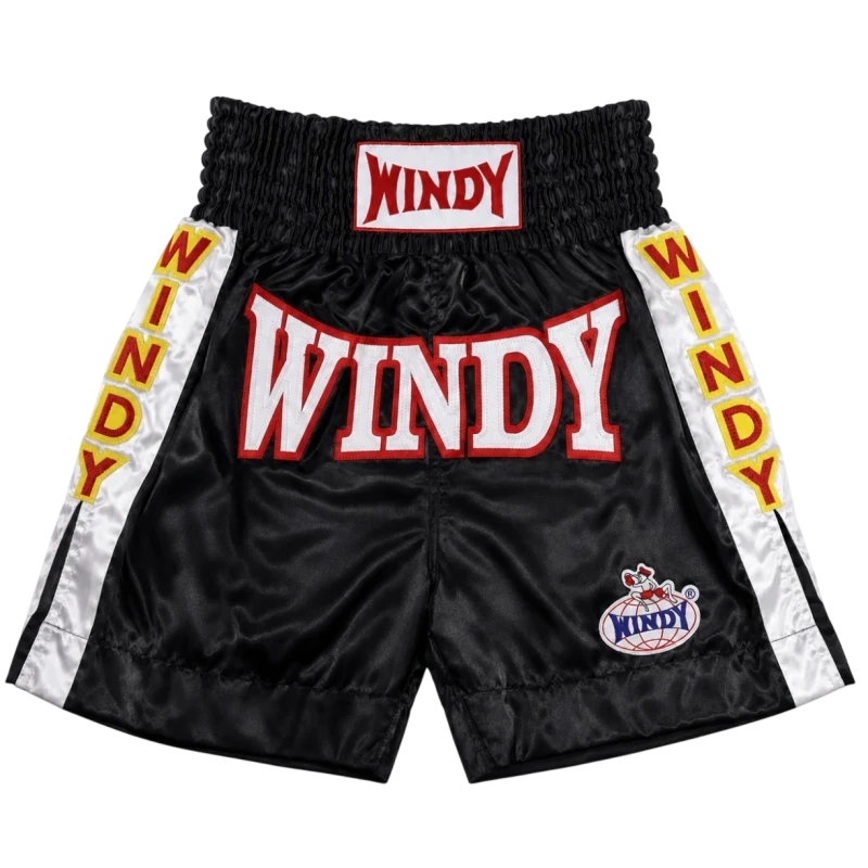 Kraťasy Muay Thai Windy Černá XL