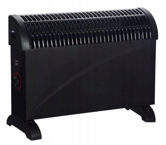 Grzejnik konwektorowy VOLTENO VO2783 Czarny