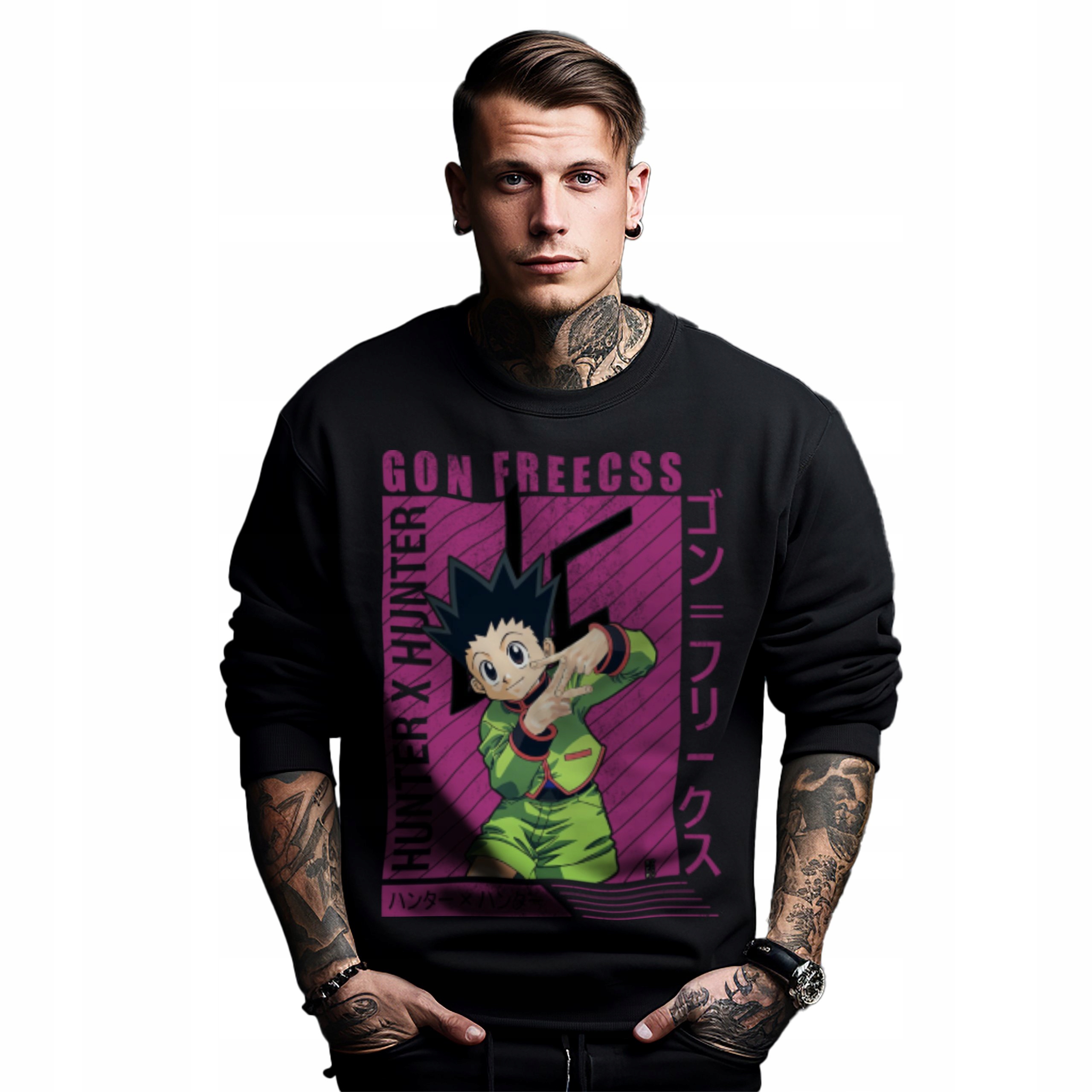 Mikina s potiskem Anime Hunter X Hunter