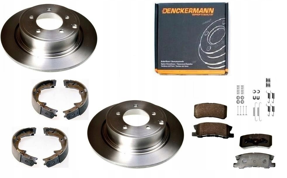 Kotouče Čelisti Dodge Avenger Caliber Zadní Sada 302 MM