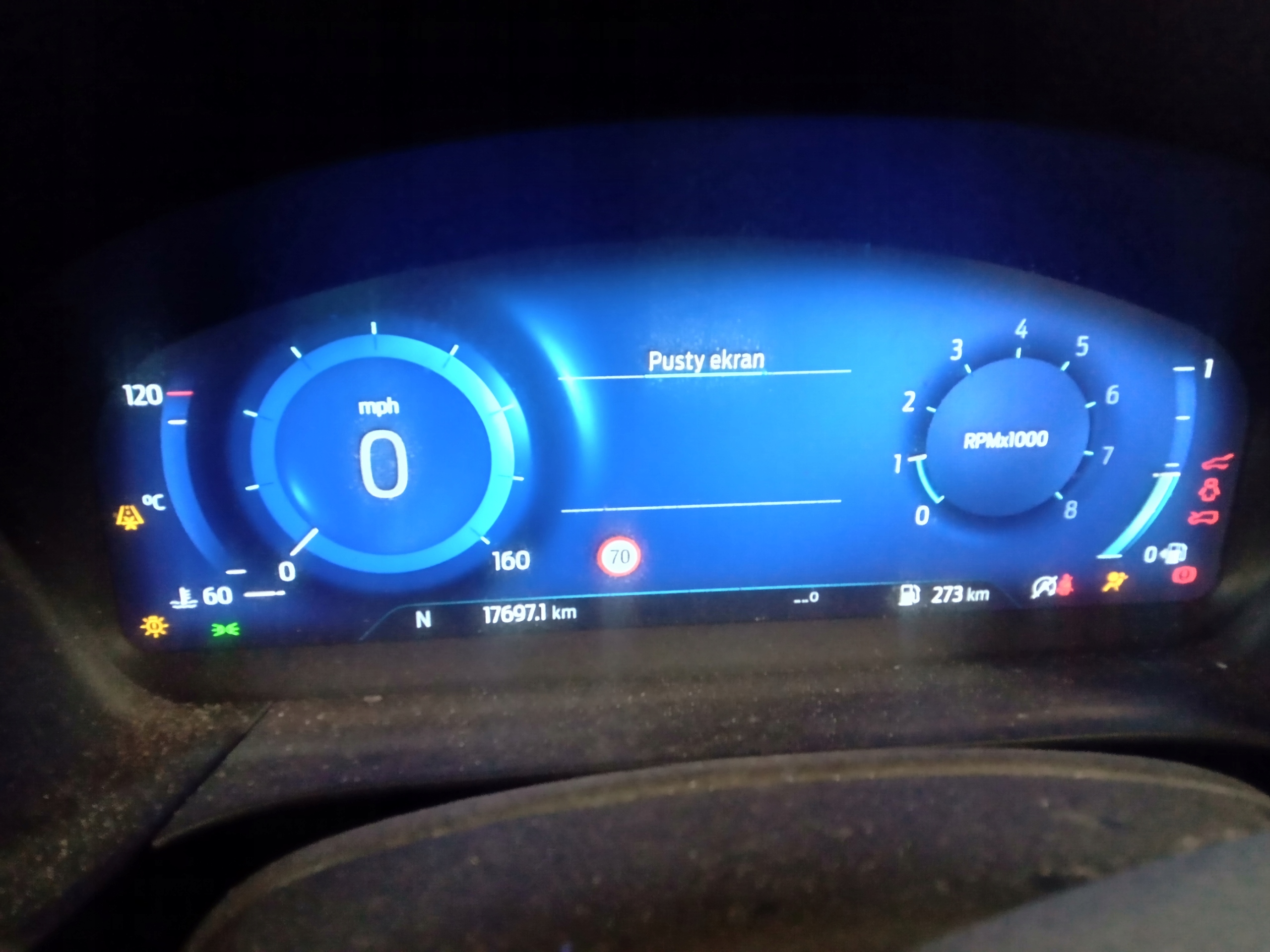 MV4T-10849-DBC - FORD KUGA MK3 ЧАСЫ СЧЕТЧИК VIRTUAL