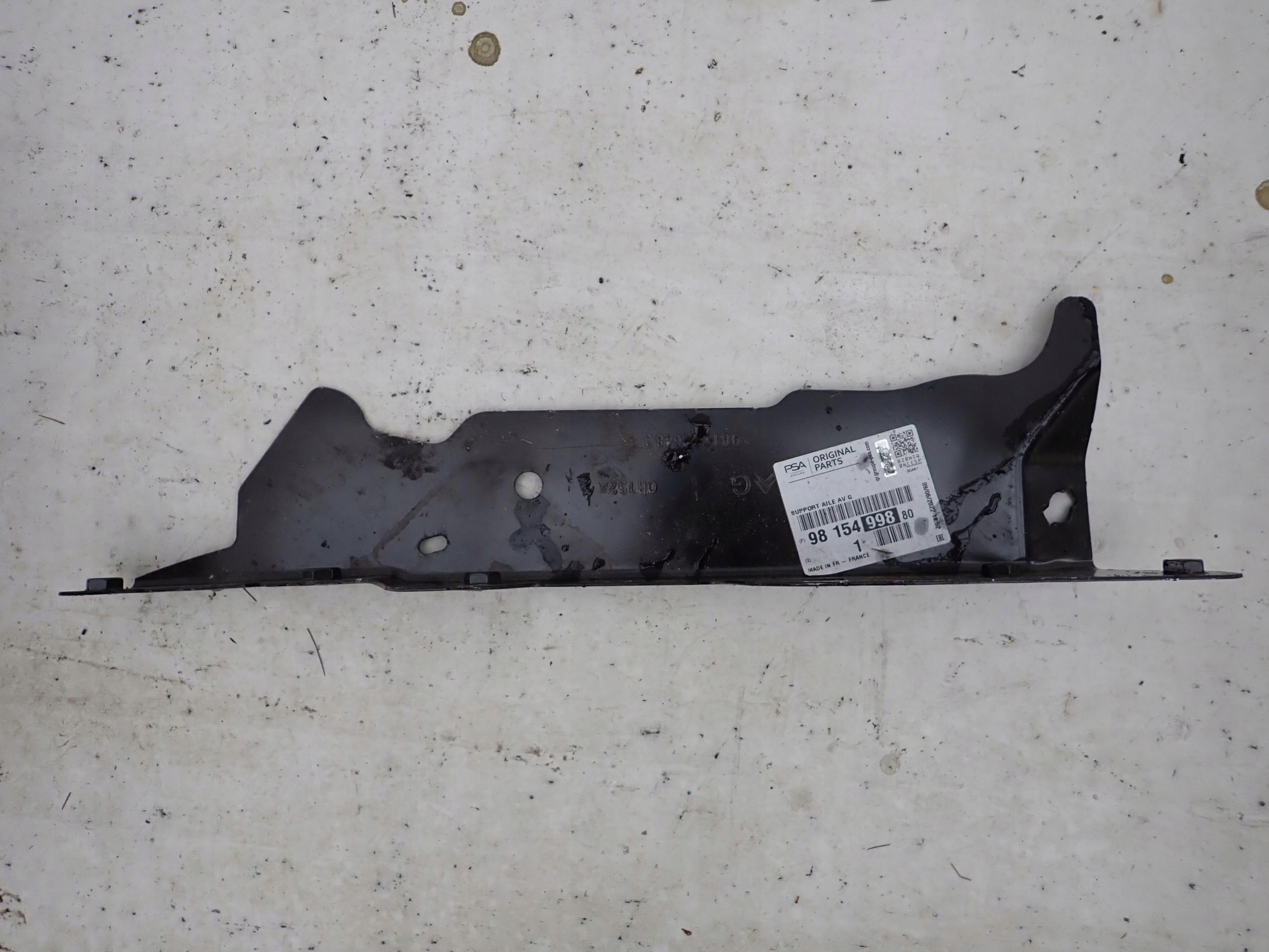 CITROEN C3 III Support Support plaque Aile Gauche Avant 9811926480